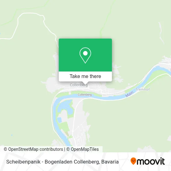 Scheibenpanik - Bogenladen Collenberg map