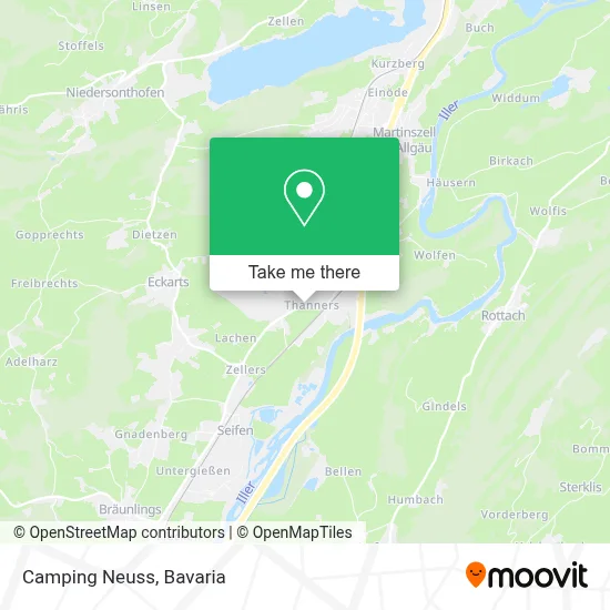 Camping Neuss map