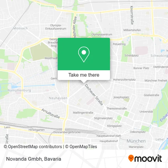 Novanda Gmbh map
