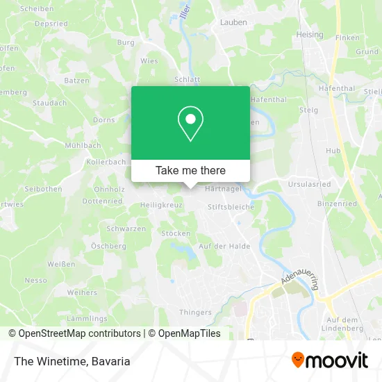 The Winetime map