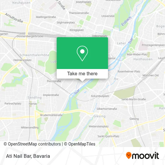 Ati Nail Bar map