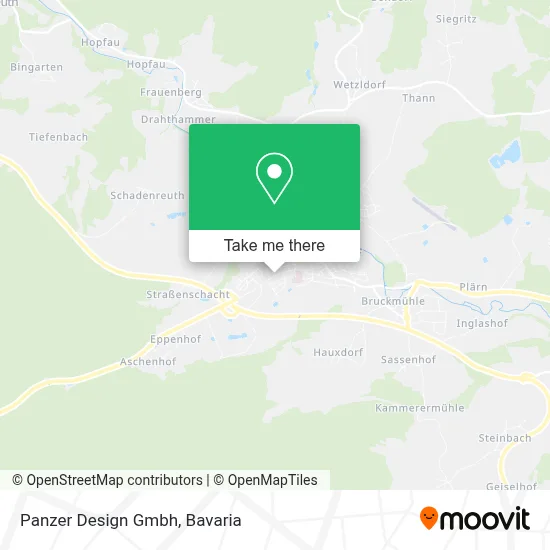 Panzer Design Gmbh map