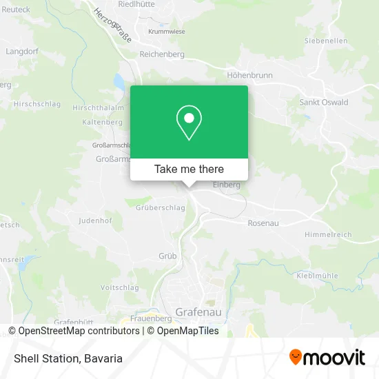 Shell Station map