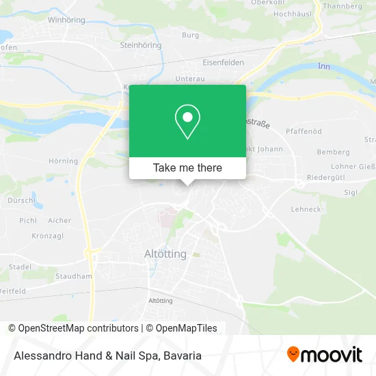 Alessandro Hand & Nail Spa map