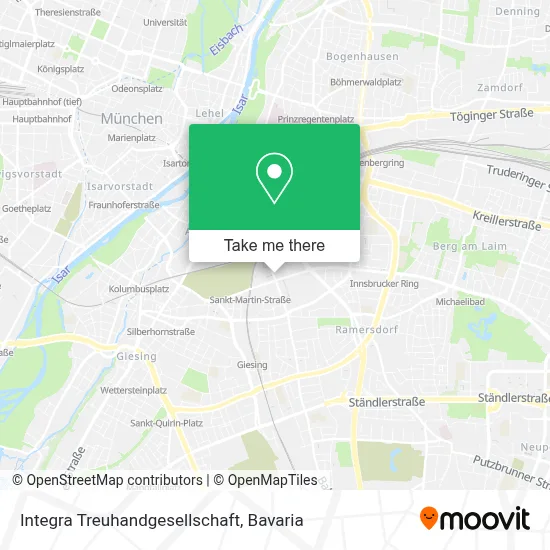 Integra Treuhandgesellschaft map