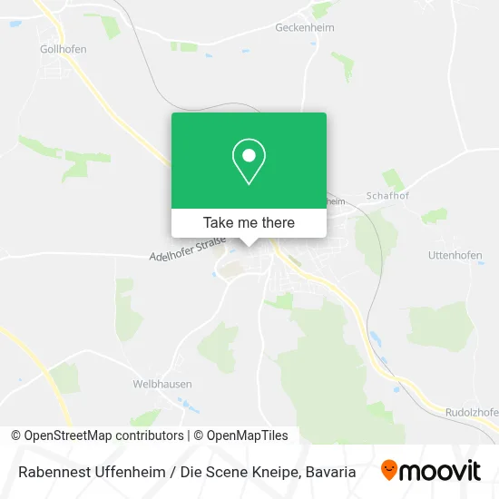 Rabennest Uffenheim / Die Scene Kneipe map