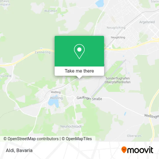 Aldi map