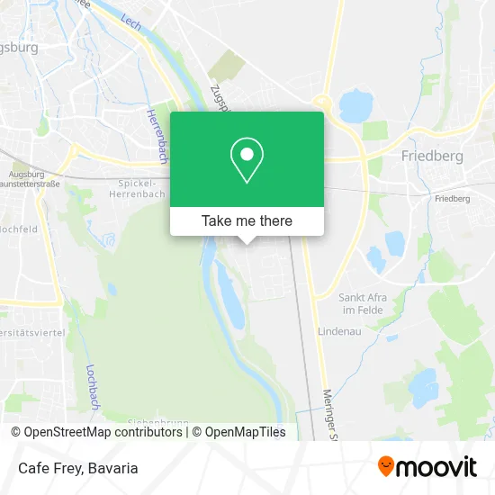 Cafe Frey map