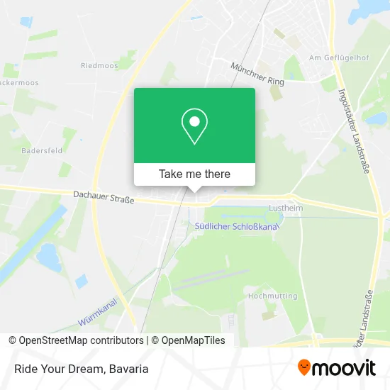 Ride Your Dream map
