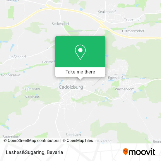 Lashes&Sugaring map