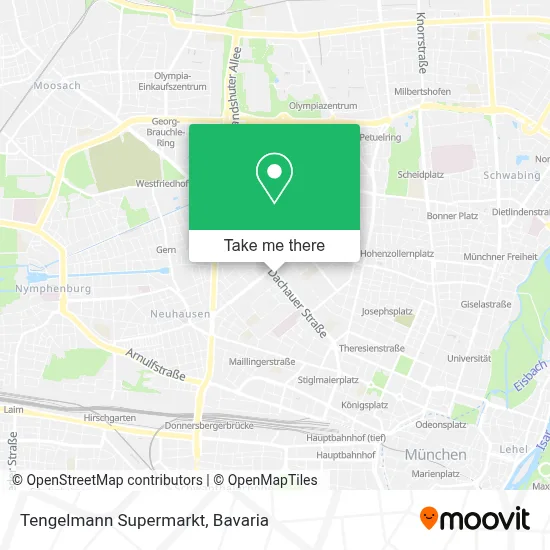Tengelmann Supermarkt map