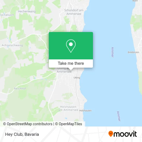 Hey Club map