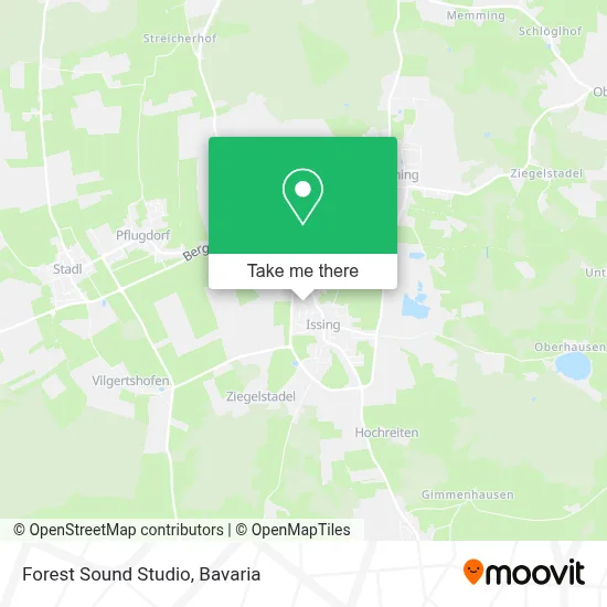 Forest Sound Studio map