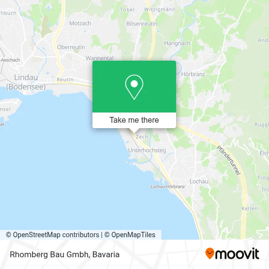 Rhomberg Bau Gmbh map