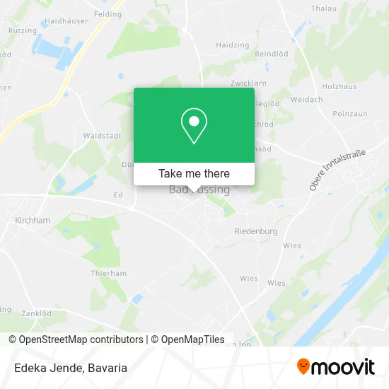 Edeka Jende map