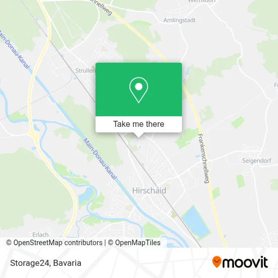 Storage24 map