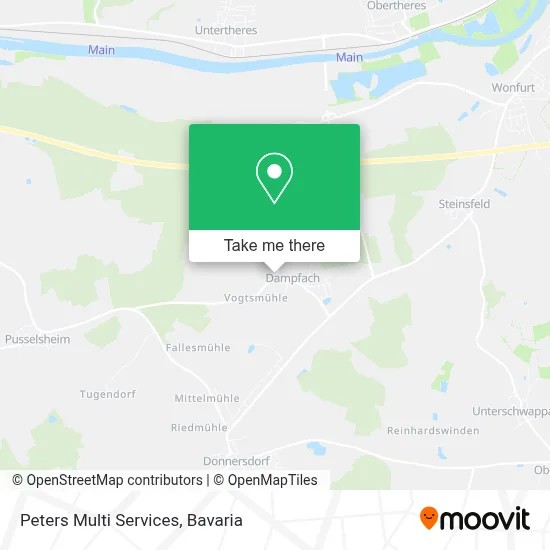 Peters Multi Services map