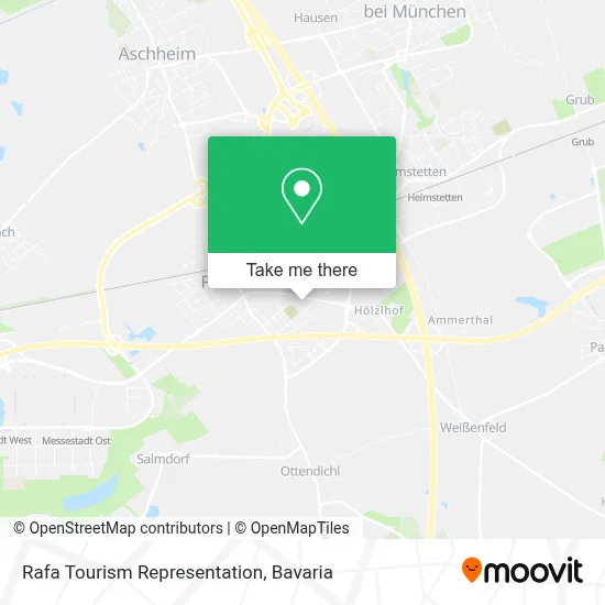 Rafa Tourism Representation map