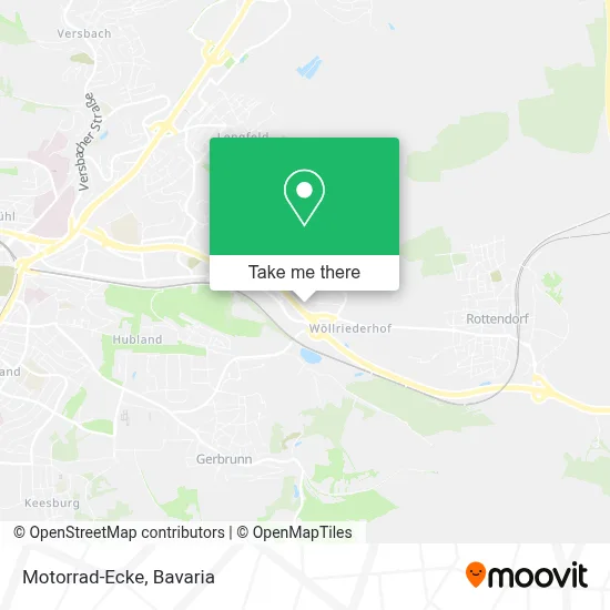 Motorrad-Ecke map