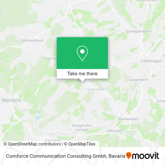Comforce Communication Consulting Gmbh map
