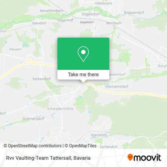 Rvv Vaulting-Team Tattersall map