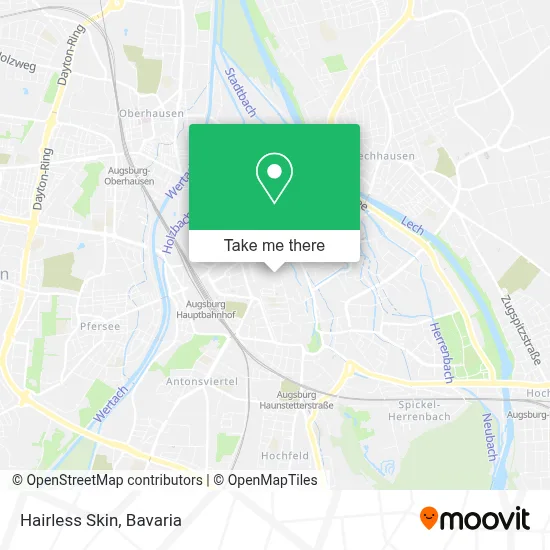 Hairless Skin map