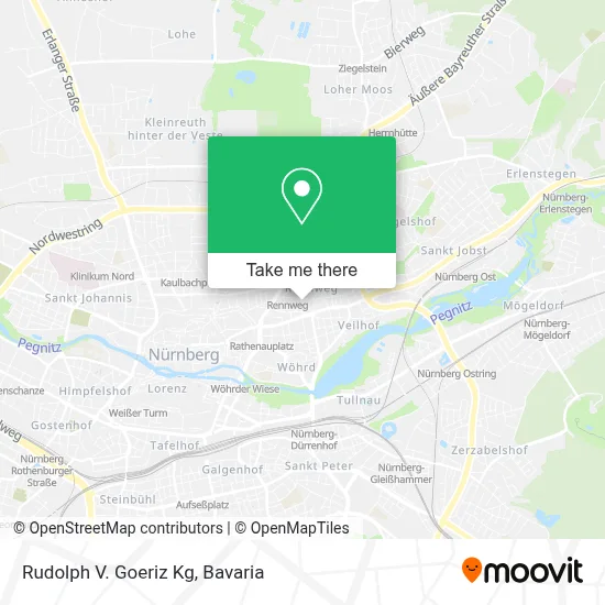 Rudolph V. Goeriz Kg map