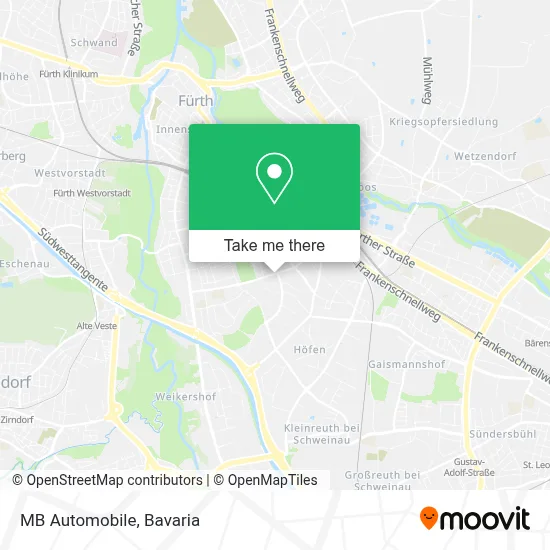 MB Automobile map