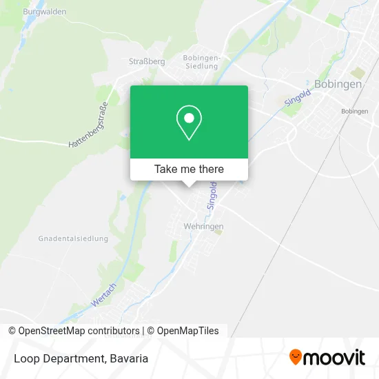 Loop Department map