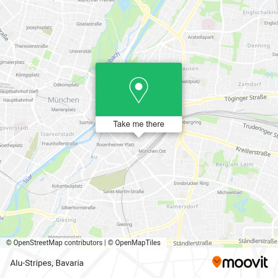 Alu-Stripes map