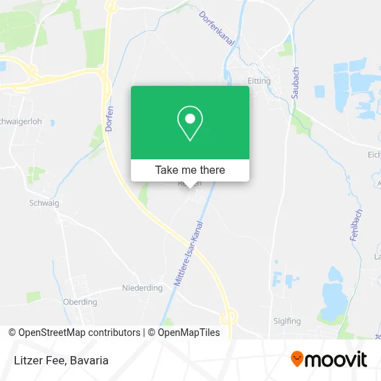 Litzer Fee map