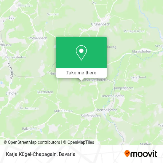 Katja Kügel-Chapagain map