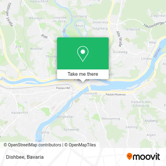 Dishbee map