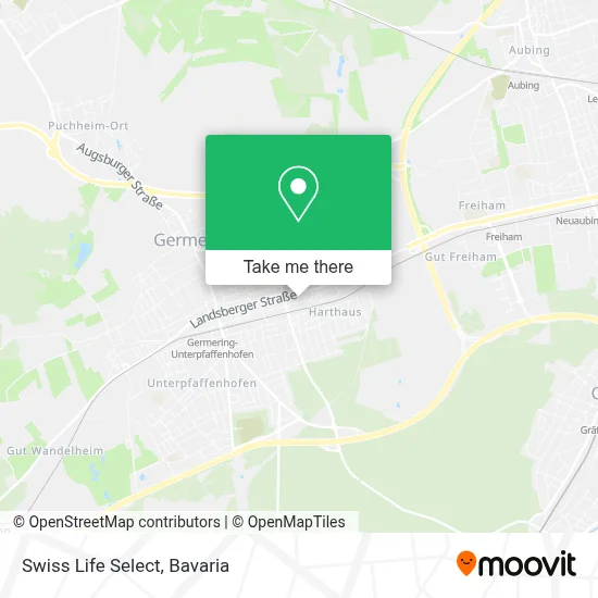 Swiss Life Select map