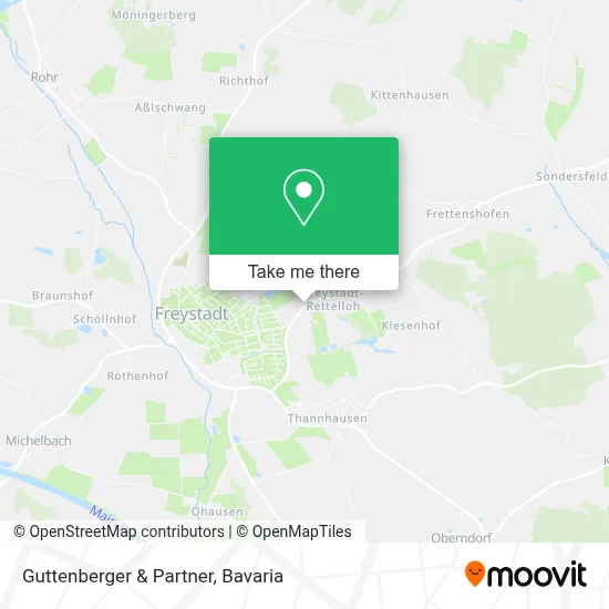 Guttenberger & Partner map