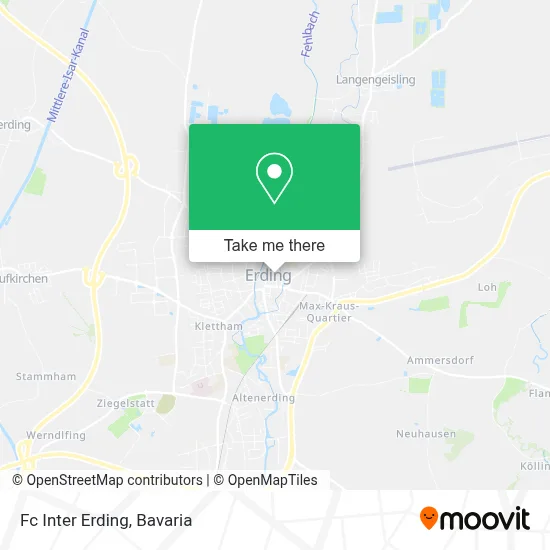Fc Inter Erding map