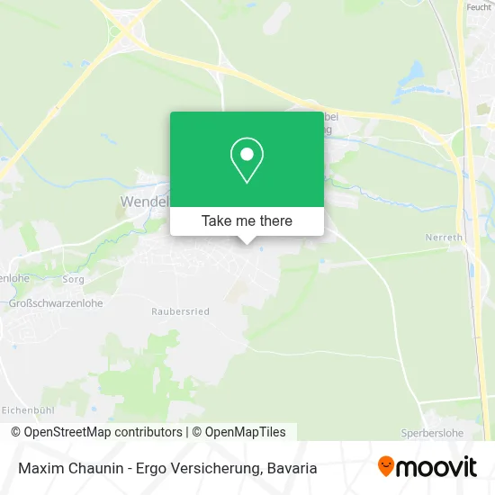 Maxim Chaunin - Ergo Versicherung map