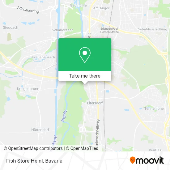 Fish Store Heinl map