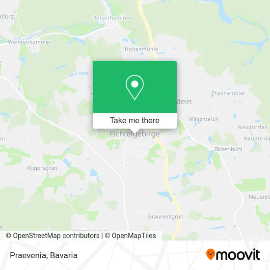 Praevenia map