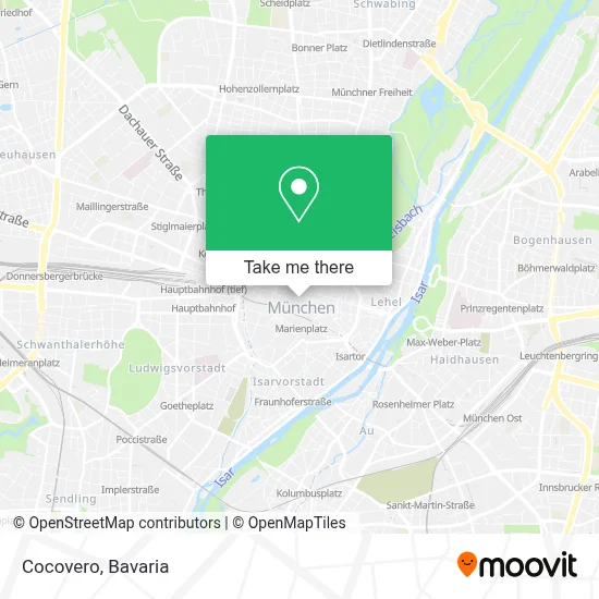 Cocovero map