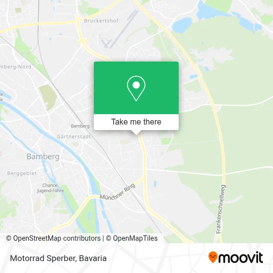 Motorrad Sperber map