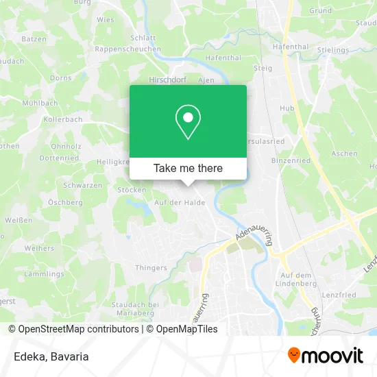 Edeka map