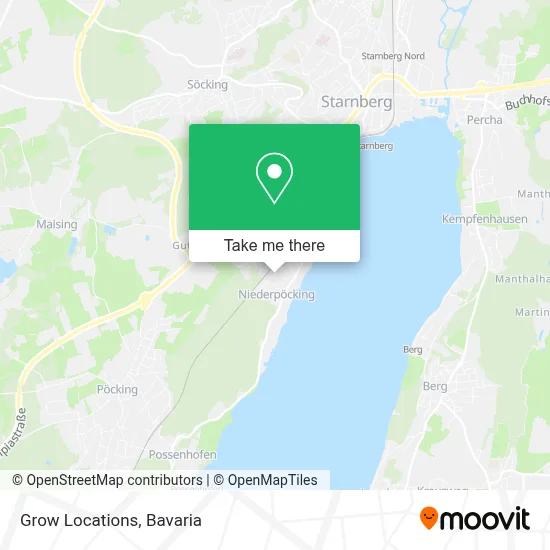 Grow Locations map
