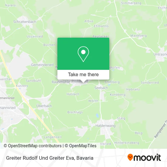 Greiter Rudolf Und Greiter Eva map