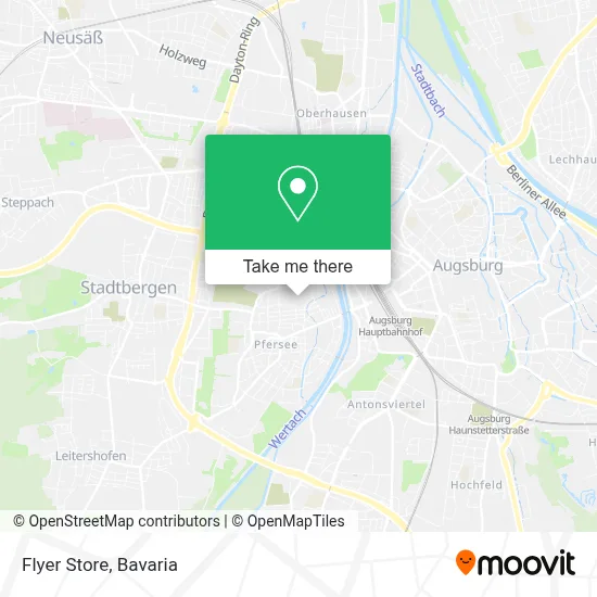 Flyer Store map