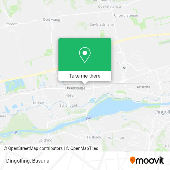 Dingolfing map