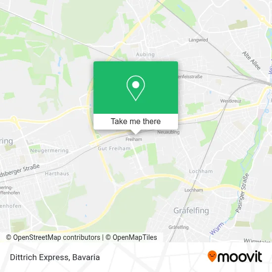 Dittrich Express map