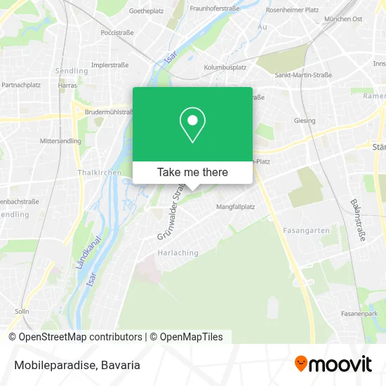 Mobileparadise map