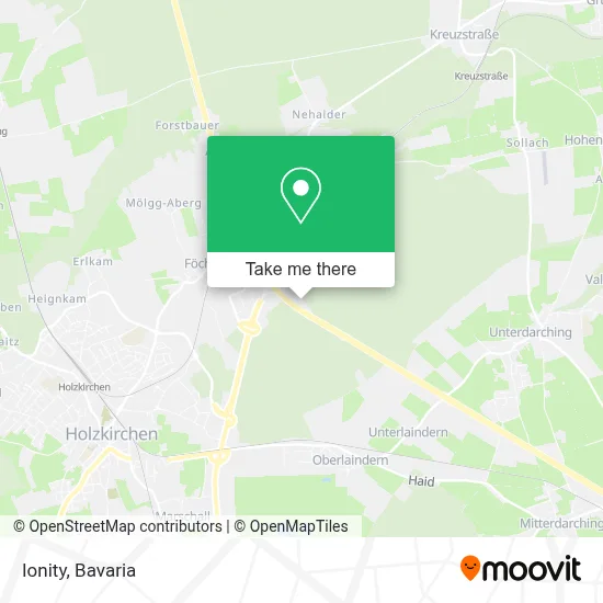 Ionity map
