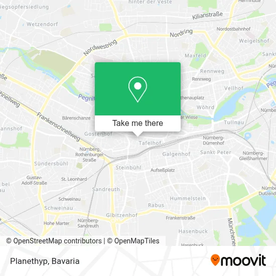 Planethyp map